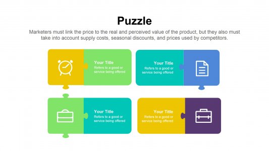 Puzzle Infographics Template
