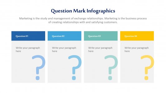 Question Mark Infographics