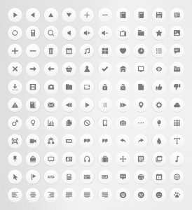 Free Download: 110 Flat Icons