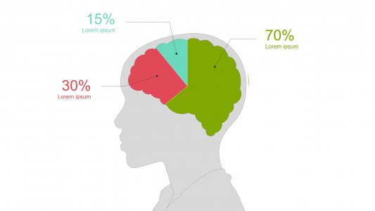 Human Brain and Body Infographics
