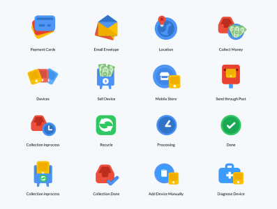 17 Flat Illustration Pack