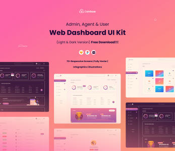 Web Dashboard UI Kit - Freebie