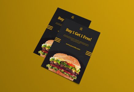 Free Download Restaurant Flyer