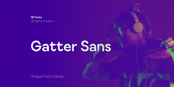 Gatter Sans - Free Font