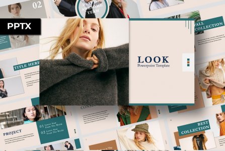 Look - Free Elegant Powerpoint Template