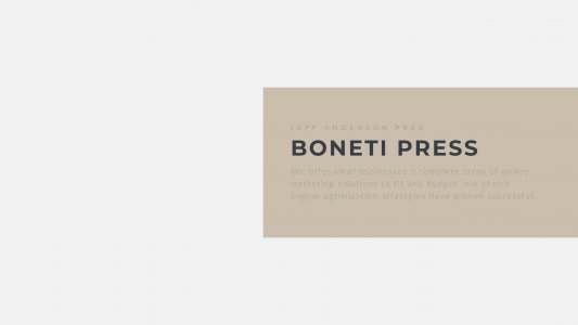 Boneti Presentation