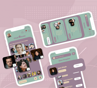 Clubhouse App Redesign (UI UX)