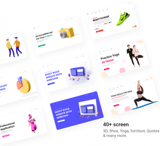 42 Landing page concepts