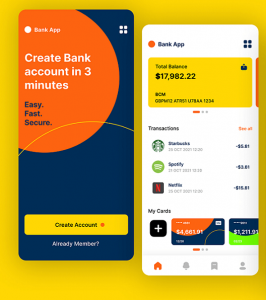 Bank App Mobile UI Kit