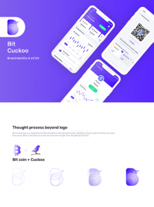 Free UI kit for bit coin app