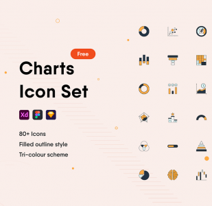 Free Charts Icon Set