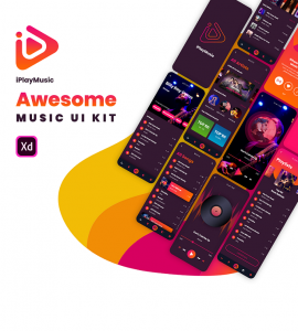 iPlayMusic - A Free Awesome Music App UI
