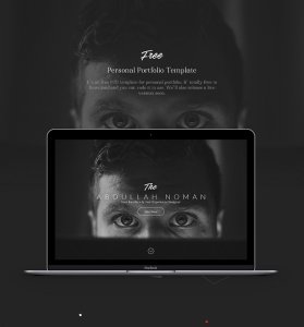 Free Personal Portfolio Template