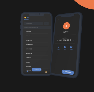Api Contact Mobile UI Kit