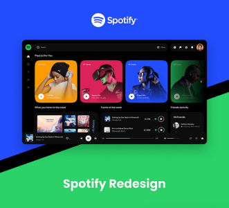 Spotify App Redesign